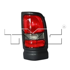 TYC Passenger Side Outer Replacement Tail Light Lens And Housing for 2000 Dodge Ram 1500 - 11-3239-01