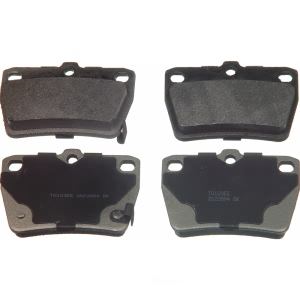 Wagner Thermoquiet Semi Metallic Rear Disc Brake Pads for 2005 Toyota RAV4 - MX1051