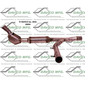 Davico Direct Fit Catalytic Converter and Pipe Assembly for 1998 Ford F-150 - 19054