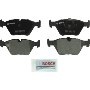 Bosch QuietCast™ Premium Organic Front Disc Brake Pads for 1999 BMW 528i - BP947
