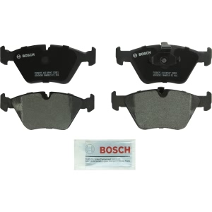 Bosch QuietCast™ Premium Organic Front Disc Brake Pads for 2000 BMW 528i - BP947