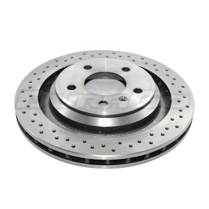 DuraGo Drilled Vented Rear Brake Rotor for 2006 Pontiac Grand Prix - BR900500