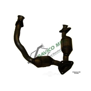 Davico Direct Fit Catalytic Converter and Pipe Assembly for 1999 Ford Ranger - 19241