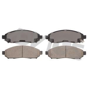 Advics Ultra-Premium™ Ceramic Front Disc Brake Pads for 2014 Nissan Leaf - AD1548