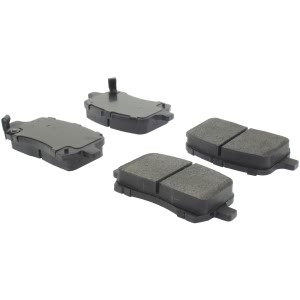 Centric Posi Quiet™ Semi-Metallic Front Disc Brake Pads for Pontiac Solstice - 104.10280