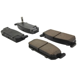 Centric Posi Quiet™ Ceramic Rear Disc Brake Pads for 1996 Infiniti Q45 - 105.05881