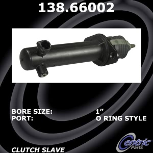 Centric Premium Clutch Slave Cylinder for 1993 GMC Sonoma - 138.66002