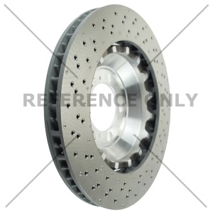 Centric Premium™ OE Style Drilled Brake Rotor for 2018 Porsche 911 - 128.37107