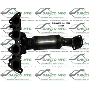 Davico Exhaust Manifold with Integrated Catalytic Converter for 2011 Hyundai Elantra - 18249