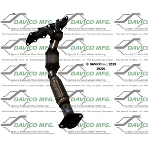 Davico Exhaust Manifold with Integrated Catalytic Converter for 2006 Ford Focus - 19201