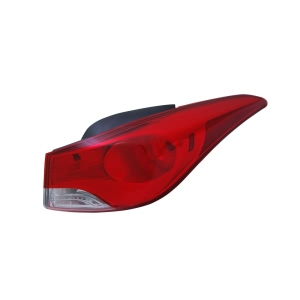 TYC Driver Side Outer Replacement Tail Light for 2013 Hyundai Elantra - 11-11832-00