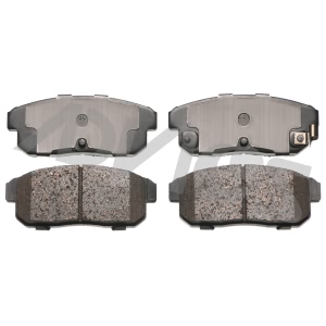 Advics Ultra-Premium™ Ceramic Rear Disc Brake Pads for 2010 Mazda RX-8 - AD1008