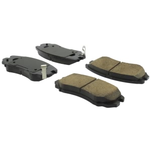 Centric Posi Quiet™ Ceramic Front Disc Brake Pads for Hyundai Tiburon - 105.09240