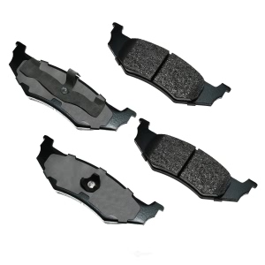 Akebono Pro-ACT™ Ultra-Premium Ceramic Rear Disc Brake Pads for 1994 Chrysler LeBaron - ACT782