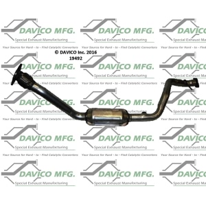 Davico Direct Fit Catalytic Converter and Pipe Assembly for 2004 Buick Rendezvous - 19492