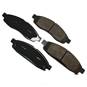 Akebono Pro-ACT™ Ultra-Premium Ceramic Front Disc Brake Pads for Nissan Pathfinder Armada - ACT1015