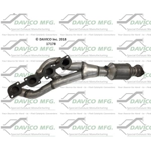 Davico Direct Fit Catalytic Converter for 2000 BMW 540i - 17178