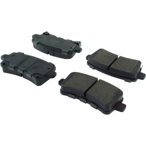 Centric Premium™ Semi-Metallic Brake Pads With Shims And Hardware for 2010 Buick LaCrosse - 300.14300