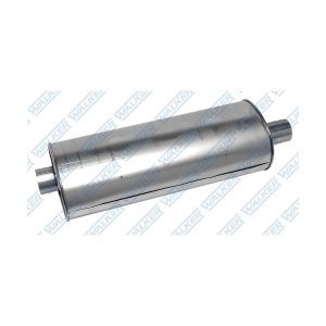 Walker Soundfx Steel Oval Direct Fit Aluminized Exhaust Muffler for GMC Sierra 1500 Classic - 18823