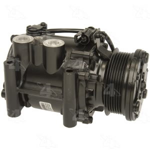 Four Seasons Remanufactured A C Compressor With Clutch for Ford Escort - 97568