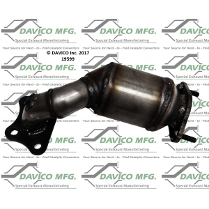 Davico Direct Fit Catalytic Converter for Chevrolet Captiva Sport - 19599