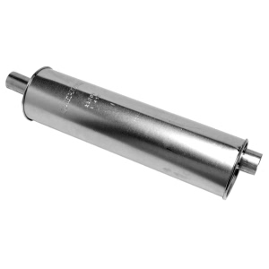 Walker Quiet Flow Stainless Steel Round Aluminized Exhaust Muffler for 1991 Ford E-250 Econoline Club Wagon - 22000