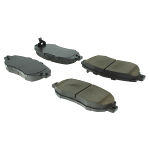 Centric Posi Quiet™ Extended Wear Semi-Metallic Front Disc Brake Pads for 2010 Lexus SC430 - 106.06190