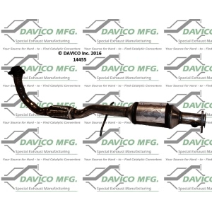 Davico Direct Fit Catalytic Converter and Pipe Assembly for 1996 Saturn SL - 14455