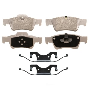 Wagner Thermoquiet Semi Metallic Rear Disc Brake Pads for 2010 Mercedes-Benz GL450 - MX1122