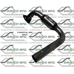 Davico Direct Fit Catalytic Converter and Pipe Assembly for 2004 GMC Envoy XUV - 194121