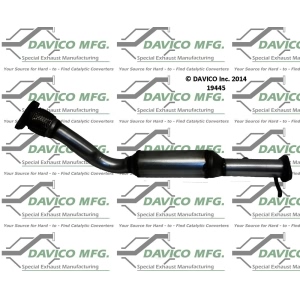 Davico Direct Fit Catalytic Converter and Pipe Assembly for 2006 Chevrolet Impala - 19445