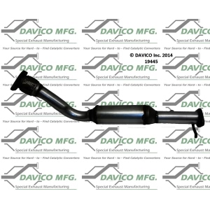 Davico Direct Fit Catalytic Converter and Pipe Assembly for 2008 Pontiac Grand Prix - 19445