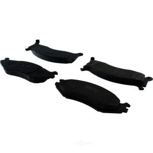Centric Posi Quiet™ Semi-Metallic Brake Pads With Hardware for 1993 Chrysler Imperial - 104.05240