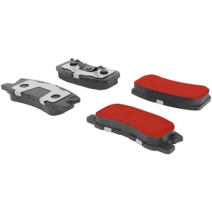 Centric Posi Quiet Pro™ Ceramic Rear Disc Brake Pads for 2016 Mitsubishi Lancer - 500.08680