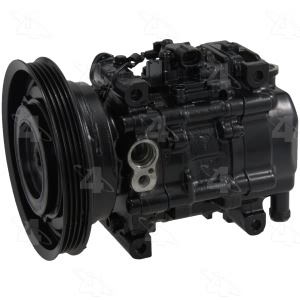 Four Seasons Remanufactured A C Compressor With Clutch for 1992 Toyota Tercel - 67395