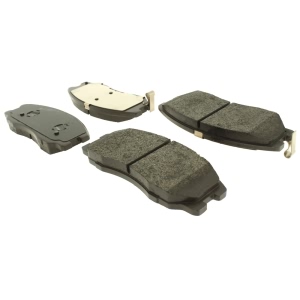 Centric Posi Quiet™ Semi-Metallic Front Disc Brake Pads for 2017 GMC Terrain - 104.16780