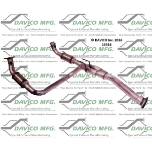 Davico Direct Fit Catalytic Converter and Pipe Assembly for 2004 Chevrolet Express 1500 - 19316