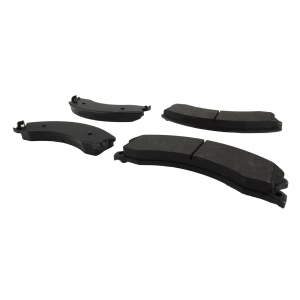Centric Posi Quiet™ Extended Wear Semi-Metallic Rear Disc Brake Pads for GMC Sierra 2500 HD - 106.14110
