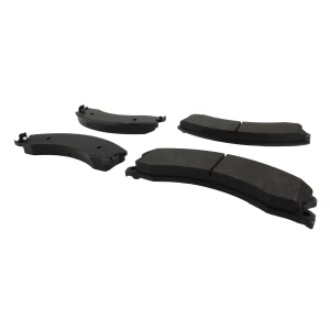 Centric Posi Quiet™ Extended Wear Semi-Metallic Rear Disc Brake Pads for 2014 Chevrolet Silverado 3500 HD - 106.14110