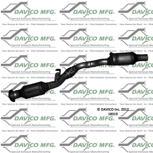 Davico Direct Fit Catalytic Converter and Pipe Assembly for Audi A4 Quattro - 18319