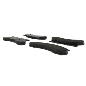 Centric Posi Quiet™ Extended Wear Semi-Metallic Front Disc Brake Pads for 1987 Ford E-250 Econoline Club Wagon - 106.04500