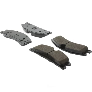 Centric Posi Quiet™ Ceramic Front Disc Brake Pads for 2017 Ford Police Interceptor Utility - 105.16110
