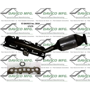 Davico Exhaust Manifold with Integrated Catalytic Converter for 2005 Lexus GX470 - 17175