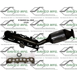 Davico Exhaust Manifold with Integrated Catalytic Converter for 2008 Lexus GX470 - 17175