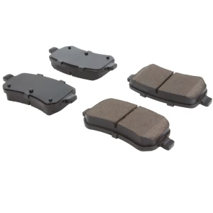 Centric Posi Quiet™ Ceramic Rear Disc Brake Pads for 2011 Dodge Journey - 105.10210