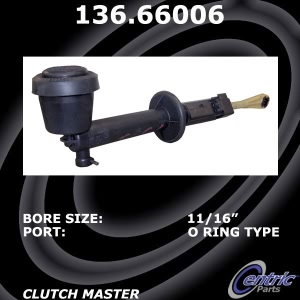 Centric Premium Clutch Master Cylinder for Chevrolet K2500 - 136.66006