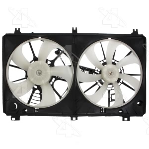 Four Seasons Dual Radiator And Condenser Fan Assembly for 2015 Lexus IS250 - 76335