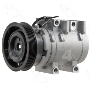 Four Seasons A C Compressor With Clutch for 2005 Hyundai Tiburon - 58199