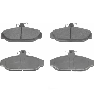 Wagner ThermoQuiet Semi-Metallic Disc Brake Pad Set for 1987 Volvo 740 - MX255