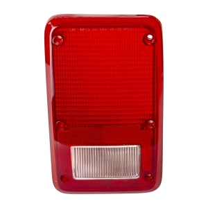 TYC Passenger Side Replacement Tail Light Lens for 1987 Dodge Mini Ram - 11-1435-02